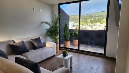 Two-Bedroom Apartment with Balcony and Terrace