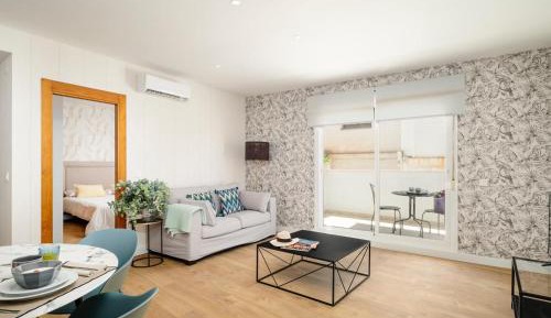 One-Bedroom Apartment with Terrace