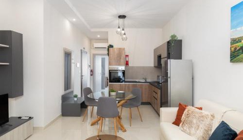 Two-Bedroom Apartment with Balcony and Terrace