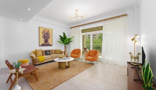 One-Bedroom Apartment with Balcony