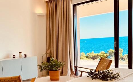 Deluxe Double Room with Balcony and Sea View