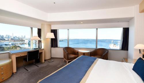 Check in after 3PM - Standard Floor Double Room with Bay View - Tower Building - Non-Smoking