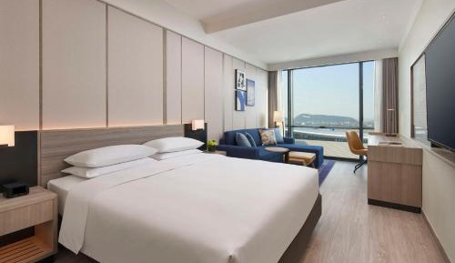 King Room with Sofa Bed and Airport View