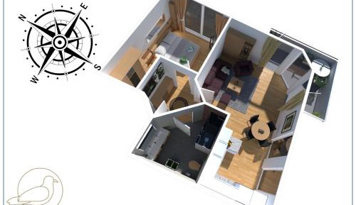 Apartment with Balcony