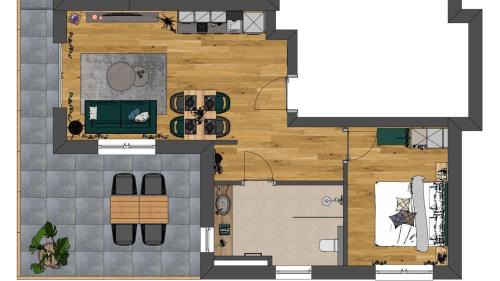 Apartment with Lake View