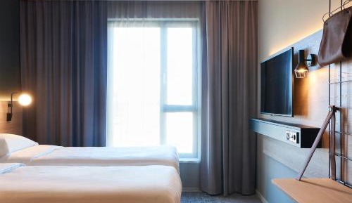 Double Moxy Sleeper, Guest room, 2 Twin/Single Bed(s)
