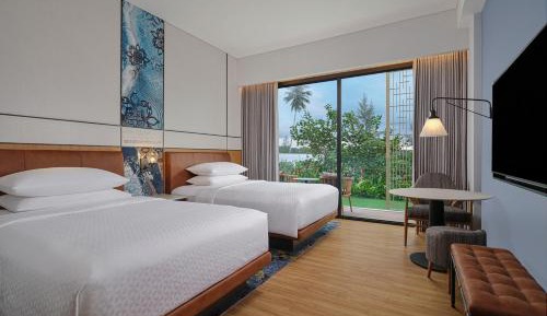 Deluxe Twin, Garden View, Balcony