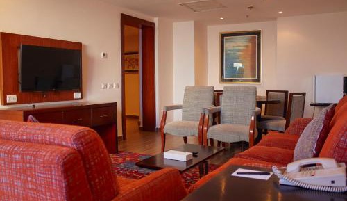 Two-Bedroom Suite with Sea and Pool View