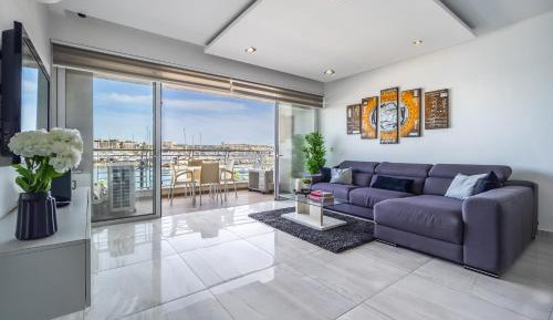 Three-Bedroom Apartment with Sea View