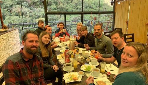 Family Room with Mountain View
