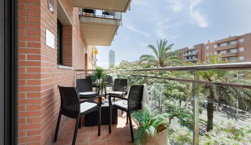 Two-Bedroom Apartment with Balcony