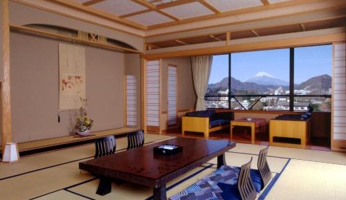 Japanese-Style Twin Room with Mt. Fuji View - West Wing