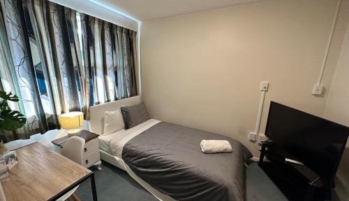 Single Room with Shared Shower and Toilet