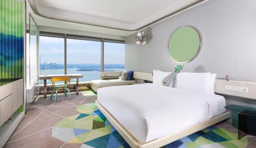 Fabulous Room, Guest room, 1 King, Jinji Lake view