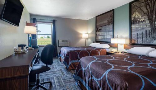 Deluxe Double Room with Two Double Beds - Non-Smoking