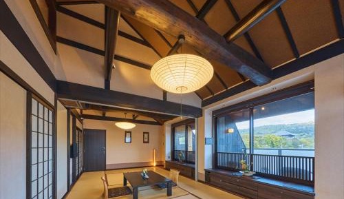 Japanese-Style Deluxe Room with Open-Air Bath