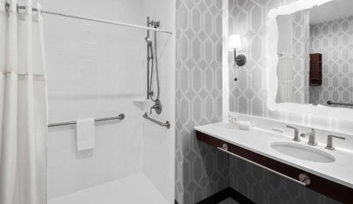 Queen Studio with Roll-In Shower - Mobility and Hearing Access/Non-Smoking