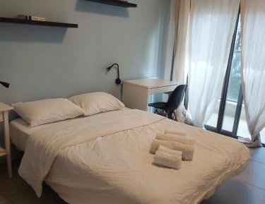 One-Bedroom Apartment with Park View