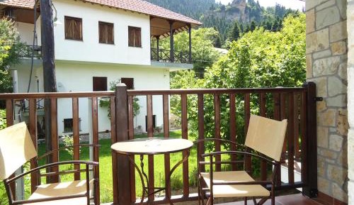 Double or Twin Room with Fireplace and Balcony 