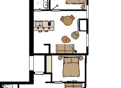 Apartment with Balcony