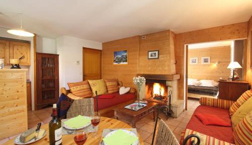 N°181 Apartment MARMOTTE - Separated room with private terrace and glacier view