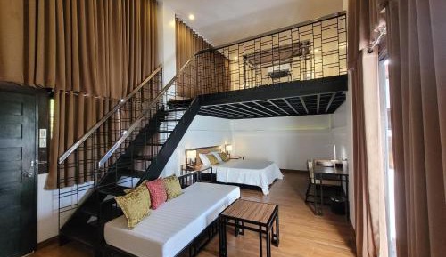 Family Room with Balcony
