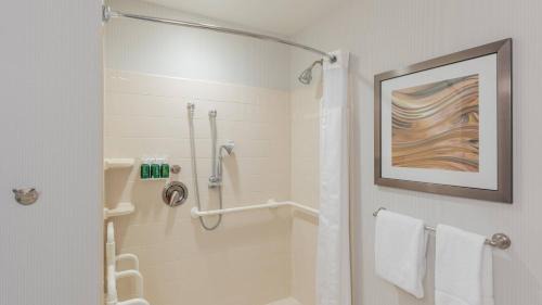 King Room with Sofa Bed and Roll-in Shower - Mobility and Hearing Accessible