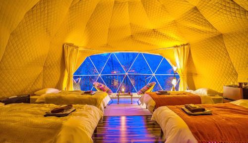 Asian taste glamping