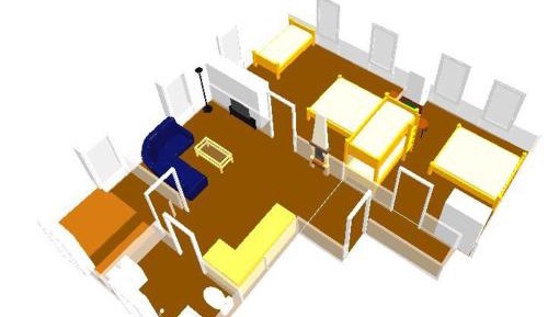 Large Two-Bedroom Apartment