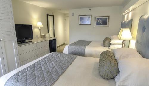 Double Room with Two Double Beds - Street View