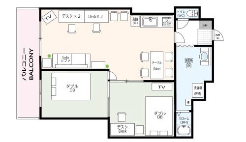 Two-Bedroom Apartment