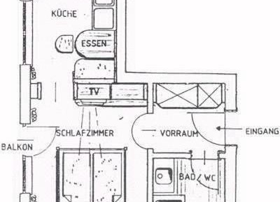 Apartment with Shower