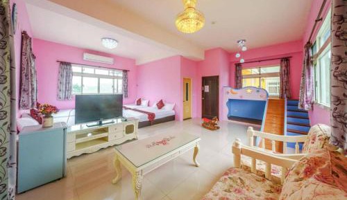 Family Room with Shared Bathroom