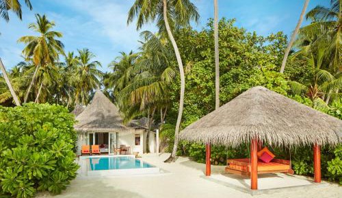 Beach Villa with Pool | *Free sea plane transfers for 2 pax. Minimum 7-night stay. 4-6 nights stay: 50% off until 31.10.2025*