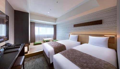 Twin Room with Tatami Area - Non-Smoking