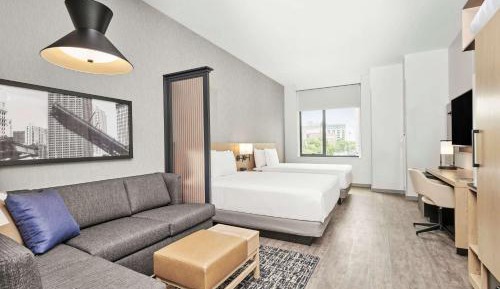 Queen Room with Two Queen Beds and Sofa Bed