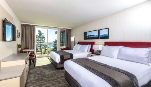 Queen Room with Two Queen Beds and Balcony - Non-Smoking/Ocean View