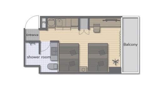 Double or Twin Room with View