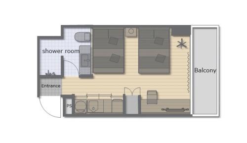Double or Twin Room with View