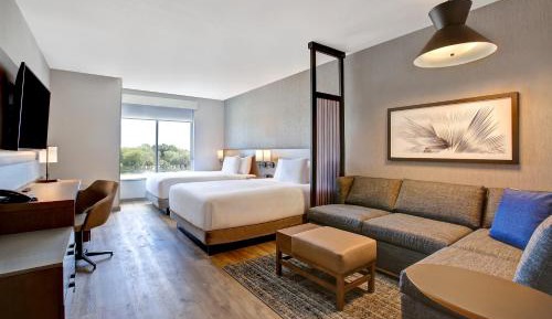 Standard Queen Room with Two Queen Beds and Sofa Bed