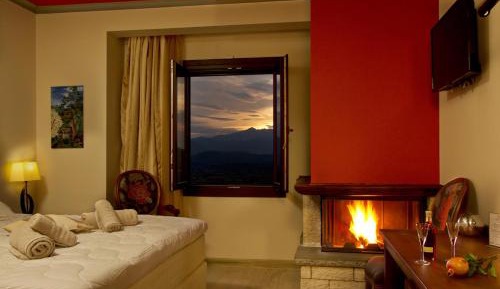 Deluxe Double Room with Fireplace