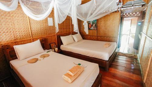 Raft Triple room with Breakfast & Dinner include join boat check in - check out