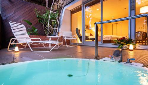 Twin Room with Open-Air Bath