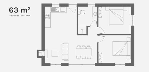 Two-Bedroom House