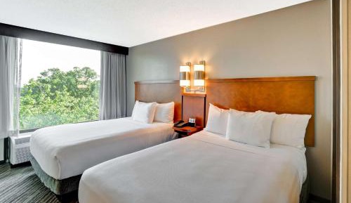 Double Room with Two Double Beds and Sofa bed - High Floor