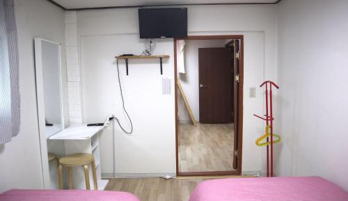 Family Room with Shared Bathroom