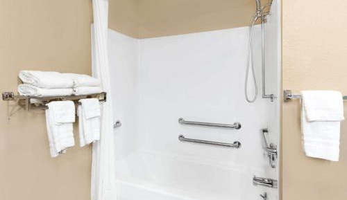 1 Queen Bed, Courtyard View, Mobility Accessible Room, Grab Bars, Non-Smoking