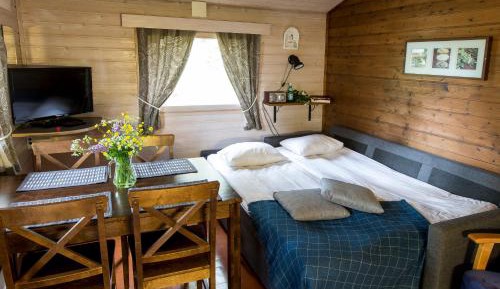 Cottage with sauna, bathroom, kitchen and terrace