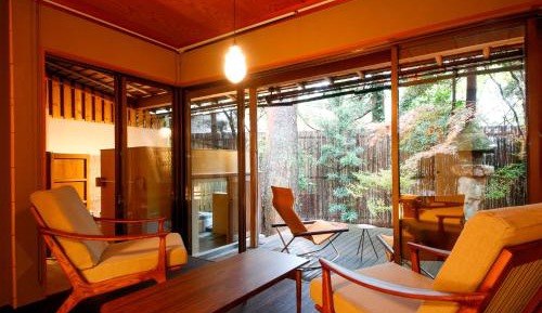 Japanese-Style Executive Room with Tea Room with Private Open-Air Bath
