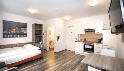 Studio Apartment (120x200 Bed)